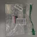 UNA GELLA Short Coffin Nails Tips, 504pcs No c Curve short Coffin Gel Press On Nails Pre Etched For Women Acrylic Nail Extension Full Cover Home Salon 12 Sizes