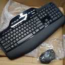 Logitech 920002416 MK710 Wireless Desktop Set, Keyboard/Mouse, USB, Black (LOG920002416)