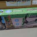 Minecraft 2 Wheel Kick Scooter with Light Up Wheels Foldable, Non-Slip Deck, Comfortable & Smooth Ride