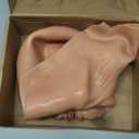 William Silicone Head Mask Realistic Old Man Face Mask Cosplay Halloween (Tan Color)