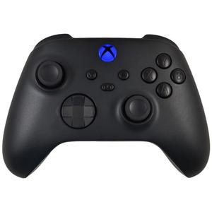 Xbox Wireless Gaming Controller (2025) – Carbon Black/Blue Customized From The XBOX Online Store – Play on Xbox, Windows, Android, iOS, FireTV Sticks, Smart TVs, VR Headsets