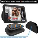 All-New Stand for Show 8 (3rd Gen), Adjustable Stand Mount Compatible with Show 8 (3rd Gen, 2023 Release) & Phone Models, 360 Degree Rotation Tilt and Anti-Slip Base (Black)