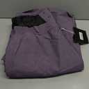 Mens Ski Pants Waterproof Insulated Winter Snow Baggy Snowboard Pants Splice Patches Outdoor Sports (X-Large, Purple)