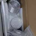 Gopper 12" Ultra Quiet Bathroom Exhaust Fan with 6500K LED Light, 1.0 Sone 141 CFM, 10x10 Mount, 1500 LM Ceiling Ventilation Fan, Energy Efficient