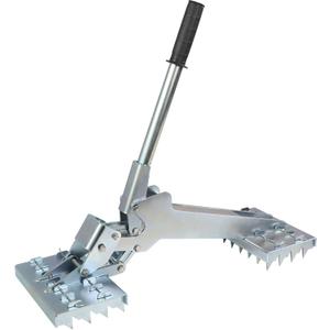 Artificial Grass Installation Tool, Heavy Duty Artificial Turf Puller Gripper with Steel Teeth, Synthetic Grass Stretching Tool Turf Fix Tool for Lawn, Landscape & DIY Fake Turf Grass Installation
