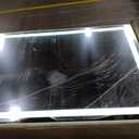 20x30 Inch LED Bathroom Mirror with Lights Front and Backlit Lighted Vanity Mirror for Bathroom Wall with 3 Colors Dimmable Anti-Fog Memory Shatter-Proof IP54 Waterproof Horizontal/Vertical