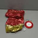 24 inch Large PVC Inflatable Christmas Decorated Ball Ornaments, Giant Inflatable Christmas Ball Christmas Outdoor Inflatables Ornaments, Xmas Blow Ball Decorations for Outside Holiday Yard