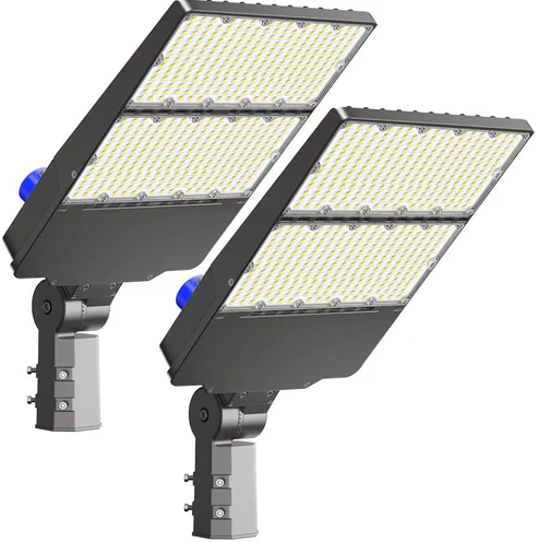 Hykoont LED Parking Lot Light 39000 Lumens 240W/300W, Pack Of 2