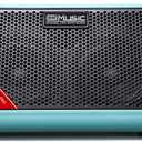 Coolmusic BP40D Powered Acoustic Guitar Amplifier- Portable Bluetooth Speaker 80W W/Battery with Reverb Chorus Delay Effect, 6 Inputs,3 Band EQ, Blue