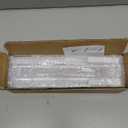 Biytyc Clear Drawer Organizer,Adjustable Long Drawer Divider for Closet &Kitchen,Transparent Plastic Storage partition with Label Holder,7.5''D×80''W×11.81''H,Space Saving Clothes Separator