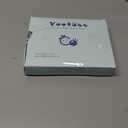 Yoofoss Pack and Play Sheets Fitted, Mini Crib Sheets 2-Pack for Pack N Play Mattress, Stretchy Playard Sheet, Soft and Breathable Green+Giraff