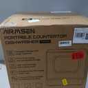 AIRMSEN Portable Countertop Dishwasher, No Hookup Needed