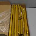 Wokceer 7.2 FT Wedding Arch Backdrop Stand, Gold Metal Arch Backdrop Stand for Wedding Ceremony Birthday Party Bridal Baby Shower Photo Booth Garden Floral Balloon Arches Decoration