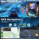 9.7inch Car Radio for Chevy Chevrolet Silverado GMC Sierra 2007 2008 2009 2010 2011 2012 2013 with Wireless Carplay Android Auto IPS Bluetooth Touchscreen Stereo GPS WiFi [2+32G]