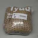 Waffle Bath Mat, Boho Bathroom Rugs Non Slip Washable Super Absorbent Quick Dry Farmhouse Bathroom Decor, 36"x24" / 3' x 2' Khaki