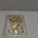 Mr. Pen- Gold Mini Binder Clips - 50 Pack, 0.75 in, Small Size, Paper Clips for Office