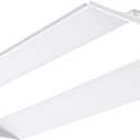 Lithonia Lighting 2x4 LED Troffer Light, Stack Switch LED Drop In Ceiling Light for Dropped Ceiling, 4000/5000/6000 Adjustable Lumens, 3500K/4000K/5000K Switchable Color Temperature, White, 2 Feet by 4 Feet