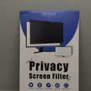 [2-Pack] 22 Inch Privacy Screen for Computer Monitor 16:10 Aspect Ratio, Eye Protection Anti Blue Light Glare Shield, 22inch Removable Black Blackout Anti Spy Desktop Security Private Filter