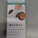 BESKAR Foot Massager Roller for Plantar Fasciitis Relief, Portable, Deep Tissue Muscle Massage, Foot Arch and Heel Pain, Reflexology Tool
