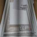 WOHOMO Folding Desk, Small Foldable Desk 31.5" for Small Spaces, Space Saving Computer Table Writing Workstation for Home Office, Easy Assembly, Oak (Beige)