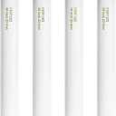 Konideke T12 Fluorescent Tube Light Bulb 20 Watt Daylight, F20T12/D Replacement for 79042 F20T12/SUN/ECO F20T12/D/ECO 273284 F20T12/D/ALTO 1100 Lumen G13 Base, 24 Inch 4 Count