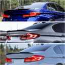 Rear Trunk Spoiler Compatible with BMW G30 5 Series & F90 M5 20172023, Duckbill High Kick Wing Lip Fits 530i 530e 540i 540d M550i M5 (Glossy Black)