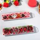 50 Pack 12 x 2.8 x 2.4 Inches Chocolated Covered Strawberries Boxes Macaron Boxes with Clear Lids, 12 Inches Long Bakery boxes with Window for Chocolate,truffle,Cocoa Bombs,Cookies