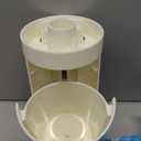 AIR U+ Disposable Toilet Brush, Toilet Bowl Cleaning System with 24 Count Wand Refill, Clean Brush Starter Kit with 1 Toilet Wand, 1 Storage Caddy and 1 Fragrant Tablet (1 + 24)