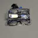 Gaoye Professional Reading Glasses for All Day - Computer Readers with Blue Light Protection - Value Pack (B1-5 Pack Light Black)