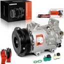 A-Premium Air Conditioner AC Compressor with Clutch Compatible with Toyota Camry 2.4L 2009, Camry 2.5L 2010-2011