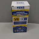 VEVA 6-Pack Premium Vacuum Filters Set - Compatible with Dyson V6 Absolute Vacuums, Part # 965661 & 966741-3 Pre-Filters & 3 HEPA Filters for Enhanced Air Quality & Suction Performance