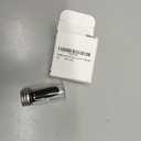 BOONBOO Dental Floss, Bamboo Charcoal Woven Threads, Refillable Glass Bottle, 3 Pieces, Mint