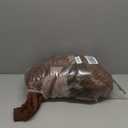 COSUSKET Snug Fit Unisex Adult Onesie Pajamas, Flannel Cosplay Animal One Piece Halloween Costume Sleepwear Homewear (Large, Brown)