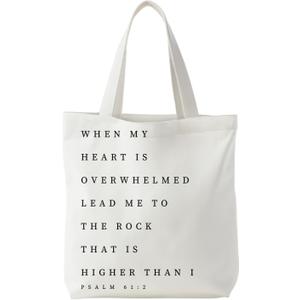 Jesus Christian Tote Bag for Women, Christian Bible Gifts, Religious Reusable Shopping Grocery Bags