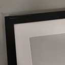 upsimples 11x14 Picture Frame Set of 5, Display Pictures 8x10 with Mat or 11x14 Without Mat, Wall Gallery Photo Frames, Black