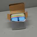 4 Pcs Snack Box Containers Set, Reusable 4 Compartment Lunchable Container with 2Pcs Sauce Containers, Stackable BPA-Free Bento Box for School, Work, Travel (4 Color)