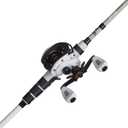 Abu Garcia Pro Max & Max Pro Low Profile Baitcast Reel and Fishing Rod Combo (7' - Medium Heavy - 1pc)