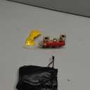 EVTSCAN Black 3X25 Opera Binocular Coated Lens Telescope Opera Glasses Coated Theater Glass Lady Glass Handle Women Girls(Red)