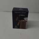 WOLFF - Thermal Coffee Carafe  34oz/1L Insulated Food-Safe Plastic Exterior and Glass Liner, Wood-Style Handle  Keeps Drinks Hot or Cold for Hours, Coffee and Tea Dispenser - Nude Pink, 34floz/1L