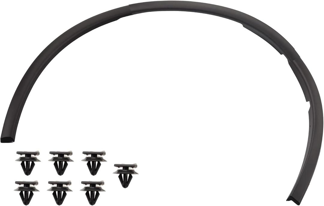 Dasbecan Front Wheel Arch Fender Trim Moulding Molding Compatible With Dodge Durango 2011-2018 Fender Flares Right Passenger Side Replaces# CH1291112 57010620AD