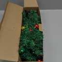 Baquler 2 Pcs Solar Christmas Tree Garden Stake Lights Outdoor Christmas Tree Yard Decorations Multicolor Solar Stakes for Pathway Lawn Patio Xmas Ornament (Vibrant Style)