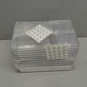 SMARTAKE 13-Piece Drawer Organizer with Non-Slip Silicone Pads, 5-Size Desk Drawer Organizer Trays Storage Tray for Makeup, Jewelries, Utensils in Bedroom Dresser, Office and Kitchen (Clear)