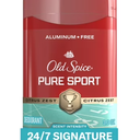 Old Spice Deodorant for Men Pure Sport Scent Red Zone Collection 3 Oz (Pack of 1)