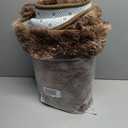 FinRec Brown Rugs for Bedroom Living Room, 3x5 Feet Plush Fluffy Shag Area Rug, Non-Slip Fuzzy Furry Shaggy Rug for Kids Room Dorm Room Home Decor, High Pile Soft Floor Carpet