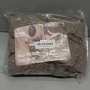 Genina Waterproof Chair Seat Covers Dining Room Chair Covers Stretch Seat Cover for Dinning Room Chair Protector Slipcovers for Kitchen, Hotel (6, Pattern1-Taupe)