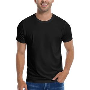 Pioneer Camp Mens Bamboo Viscose T Shirt Ultra Soft Plain Tshirts for Men Cooling Crew Neck Casual Basic Tee Shirt Undershirt (Large, 1-pack-black)