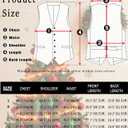 DiBanGu Mens Christmas Suit Vest and Tie Set for Men Waistcoats and Necktie Pocket Square Set for Prom Party S-3XL (White)