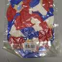 58pcs Red White Blue Balloons Fourth Of July Decorations 12 Inch 4th Of July Balloon for Independence Day Party Supplies Memorial Day Veterans Day Patriotic Theme Birthday Backdrop Decor Supplies