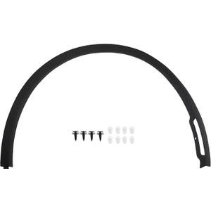 Dasbecan Front Right Fender Trim Compatible With Tesla Model Y 2020-2024 Fender Flares Passenger Side Replaces#149418600B