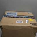 SOUNDFUSE Shower Chair for Inside Shower with Arms and Back, FSA/HSA, Height Adjustable Shower Chair for Elderly and Disabled with Enhanced Non-Slip Feet, 400 lbs Heavy Duty Shower Seat for Seniors